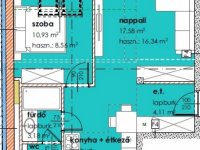 Eladó téglalakás, Szegeden 36.5 M Ft, 2 szobás