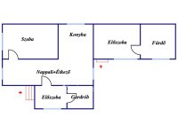 Eladó családi ház, Szomolyán, Hunyadi úton 35 M Ft, 1 szobás