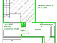 Eladó téglalakás, I. kerületben 46.5 M Ft, 1 szobás