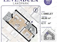 Eladó téglalakás, Kecskeméten 66 M Ft, 1 szobás