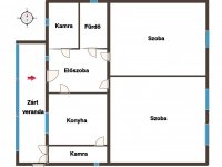 Eladó ikerház, Győrött 99.8 M Ft, 4 szobás