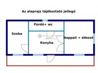 Eladó téglalakás, Pécsett 24 M Ft, 1 szobás