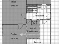 Eladó panellakás, Ajkán 35.8 M Ft, 2+1 szobás