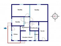 Eladó családi ház, Rédén 16.5 M Ft, 3 szobás