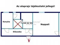 Eladó téglalakás, XXI. kerületben 44.5 M Ft, 2 szobás