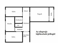 Eladó téglalakás, Szegeden 39.5 M Ft, 1+3 szobás