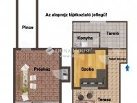 Eladó családi ház, Süttőn 12.9 M Ft, 2 szobás