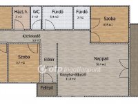 Eladó családi ház, Szigetbecsén 89.9 M Ft, 5 szobás