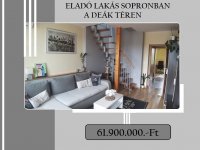 Eladó téglalakás, Sopronban 61.9 M Ft, 3 szobás