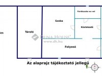 Eladó családi ház, Tápiógyörgyén 18.5 M Ft, 2 szobás