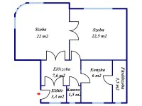 Eladó családi ház, Miskolcon 35 M Ft, 2 szobás