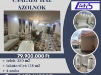 Eladó családi ház, Szolnokon 79.9 M Ft, 4 szobás