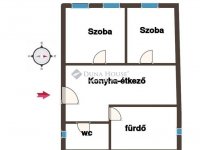 Eladó családi ház, Vajszlón 14.9 M Ft, 2 szobás