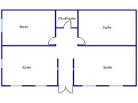 Eladó iroda, Tetétlenen 5.8 M Ft, 3+1 szobás