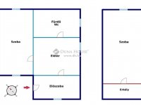 Eladó családi ház, Kecskeméten 24.99 M Ft, 2 szobás