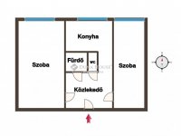 Eladó panellakás, Kecskeméten 35.7 M Ft, 2 szobás