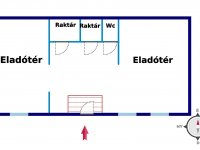 Eladó üzlethelyiség, Nyíregyházán 40 M Ft