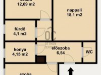 Eladó téglalakás, XXI. kerületben 58.9 M Ft, 3 szobás