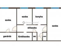 Eladó téglalakás, Tatabányán 39.99 M Ft, 2+1 szobás