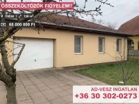 Eladó családi ház, Dabason 68 M Ft, 2+1 szobás